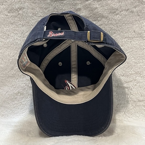 Atlanta Braves '47 Twins Adjustable MLB Baseball Hat - Picture 2 of 4